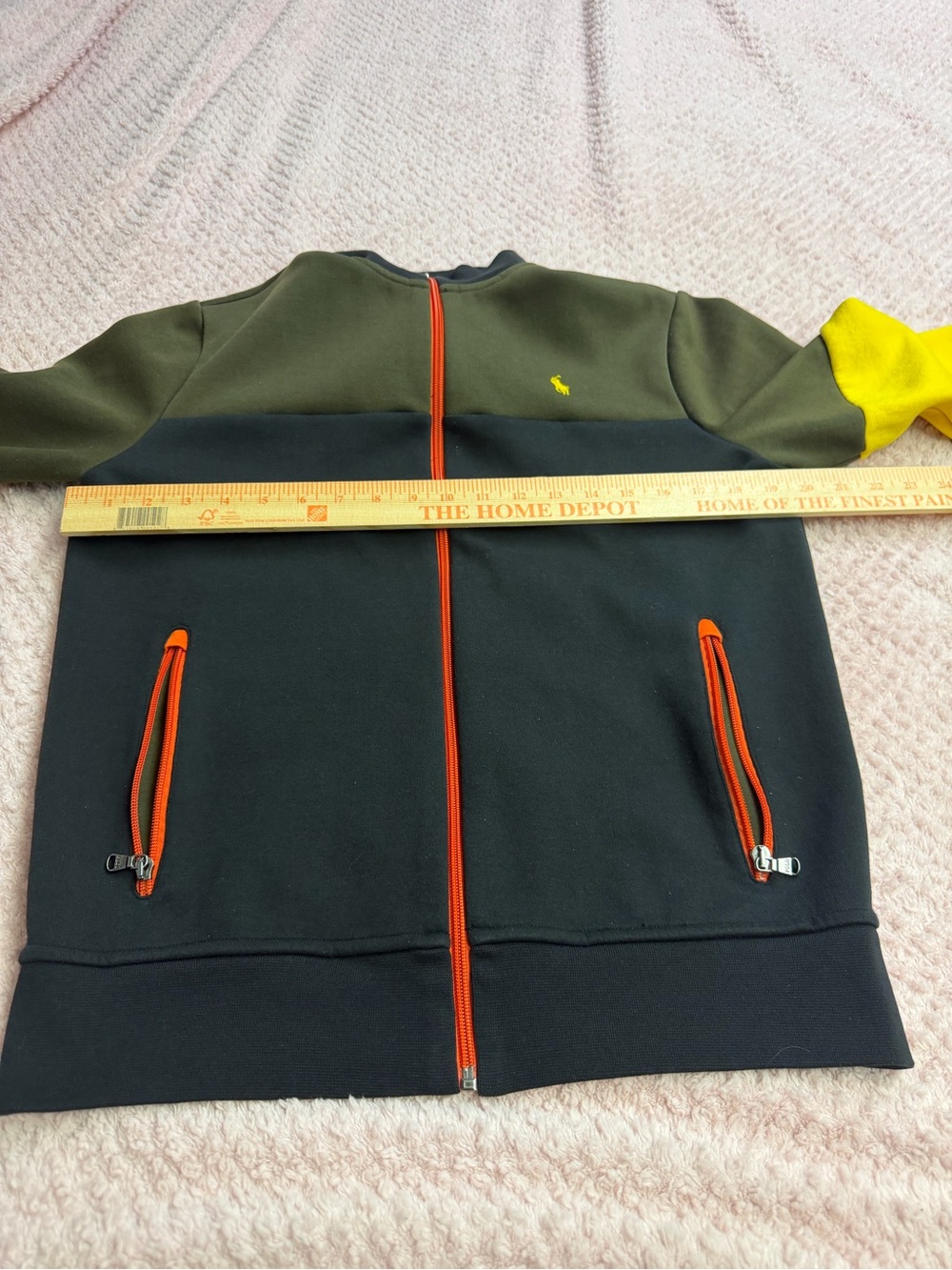 Ralph Lauren Polo RL67 Men’s Colorblock Full-Zip Jacket- Size S - Picture 8 of 11